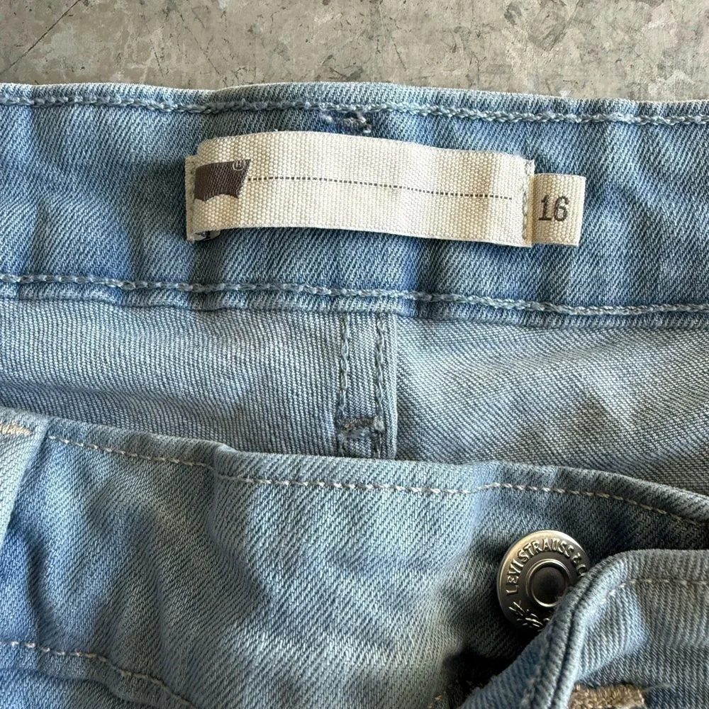 Levi's Light Blue Denim Bermuda Shorts